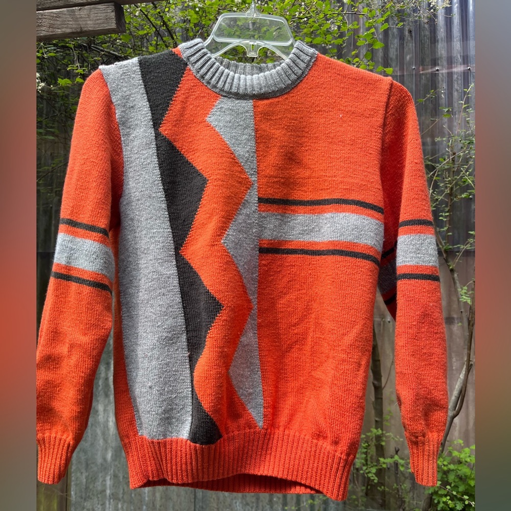 Vintage Men’s Orange Sweater